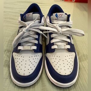 Nike Dunk Low in Gray Fog and Blue Void